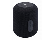 Gembird SPK-BT-15-BK, Bluetooth Portable Speaker, 5W RMS, Bluetooth v.5.1, Built-in microphone, microSD, built-in lithium battery - 1200 mAh, FM-radio: power and audio cables are anntena, Black